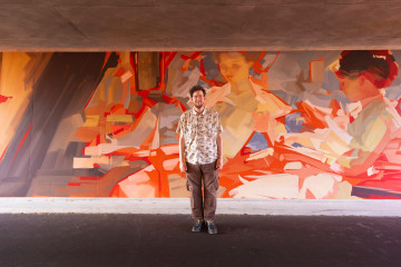 Museum Mural - Streetart door ONUR