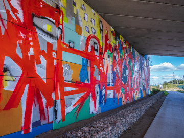 Museum Murals Zwolle nieuw bij Kunstwegen